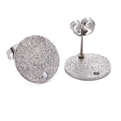 Non-Tarnish 304 Stainless Steel Stud Earring Findings&nbsp;STAS-Z021-C-01P
