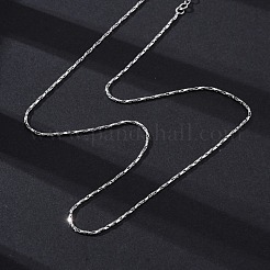 Brass Twisted Boston Link Chains  Necklaces for Women&nbsp;NJEW-D302-60P