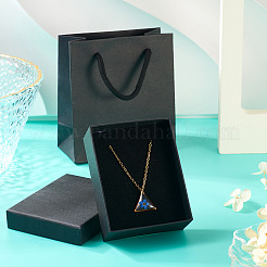 1Pc Dried Flower Stainless Steel Cable Chain Necklaces&nbsp;NJEW-TA0001-19A