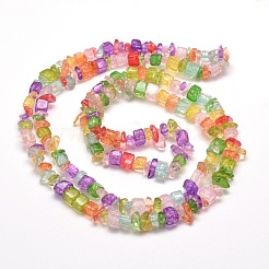 Synthetical Quartz Chip Bead Strands&nbsp;G-M205-32