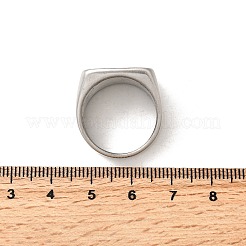 304 Stainless Steel Wide Band Finger Rings for Men&nbsp;RJEW-P163-02P