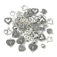60Pcs 10 Styles Tibetan Style Alloy Pendants&nbsp;FIND-FS0002-20