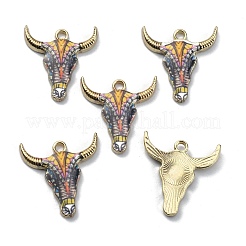 Alloy Enamel Printed Pendants&nbsp;ENAM-CJC0006-65B