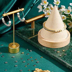 200Pcs 10 Styles Brass Spacer Beads&nbsp;KK-PH0006-55