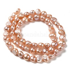 Natural Cultured Freshwater Pearl Beads Strands&nbsp;PEAR-E017-29