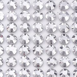 Glitter Resin Hotfix Rhinestone(Hot Melt Adhesive On The Back)&nbsp;DIY-WH0164-66B
