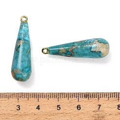 Dyed Synthetic Imperial Jasper Pendants&nbsp;GG-CBAA20A-11G-02