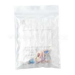 5Pcs 5 Colors Transparent Glass Pendants&nbsp;GLAA-FS0002-74