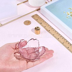 Sakura Glass Dipping Dish&nbsp;AJEW-CN0004-76B