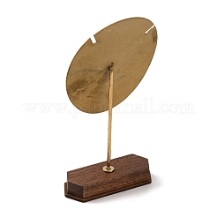 Oval Shaped Wood Necklace Organizer Display Racks&nbsp;ODIS-B002-05C
