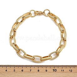 304 Stainless Steel Cable Chain Bracelets for Women&nbsp;BJEW-Z143-10G