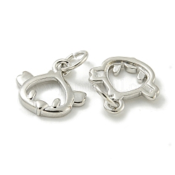 Rack Plating Brass Pendants&nbsp;KK-K386-01B-P