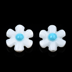 Natural Freshwater Shell Enamel Beads&nbsp;SHEL-N003-27