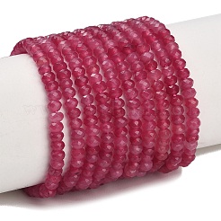 Dyed Natural White Jade Beads Strands&nbsp;GG-CBAF9EE-A18-3x4mm