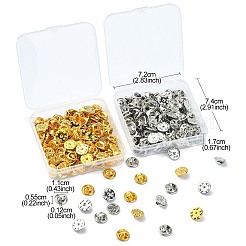 100Pcs Brass Butterfly Clutches Pin Backs&nbsp;KK-YW0002-28G