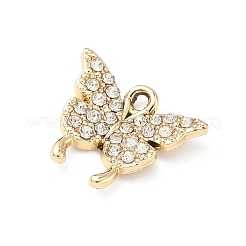 Alloy Rhinestone Pendants&nbsp;ALRI-D303-19G-02