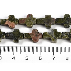 Natural Unakite Beads Strands&nbsp;G-I369-A08-01