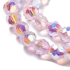 Electroplate Glass Beads Strands&nbsp;GLAA-A014-02L