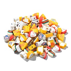 200Pcs 8 Styles Handmade Polymer Clay Beads&nbsp;CLAY-CJ0001-88