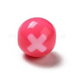 Two Tone Opaque Acrylic Beads&nbsp;SACR-K003-02A