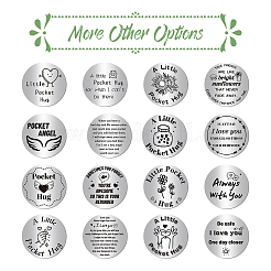 1Pc 304 Stainless Steel Commemorative Coins&nbsp;AJEW-CN0001-43A