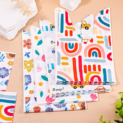 40Pcs 4 Styles Printed CPE Waterproof Candy Storage Bags&nbsp;ABAG-TA0001-36