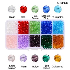 Transparent Glass Beads&nbsp;FPDL-S015-04B-01-B