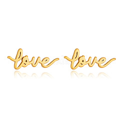 Valentine's Day 304 Stainless Steel Stud Earrings&nbsp;WGDA88F-01