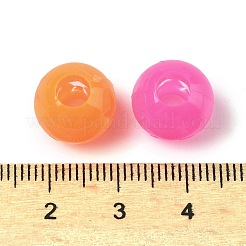Opaque Acrylic Beads&nbsp;OACR-D309-01B