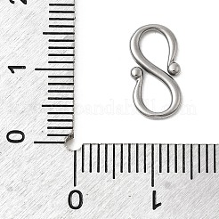 304 Stainless Steel S-Hook Clasps&nbsp;STAS-Z179-05P