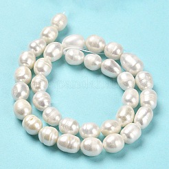 Natural Cultured Freshwater Pearl Beads Strands&nbsp;PEAR-E016-081