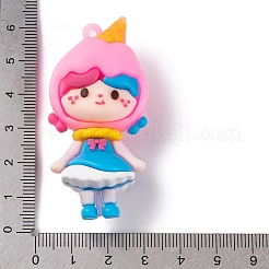 Girl Doll PVC Plastic Pendants&nbsp;X1-KY-S172-12C