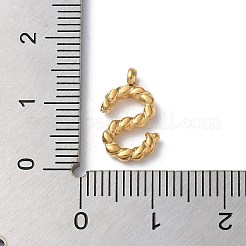 316 Surgical Stainless Steel Pendants & Charms&nbsp;STAS-D031-01S