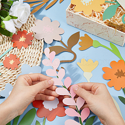 Paper Flower Hanging Banners&nbsp;DIY-WH0750-132