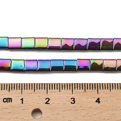 Electroplated Non-magnetic Synthetic Hematite Beads Strands&nbsp;G-G089-B02-02