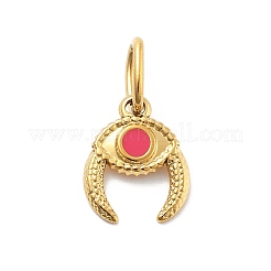 304 Stainless Steel Enamel Pendants&nbsp;STAS-L283-44G