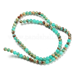 Synthetic Imperial Jasper Dyed Beads Strands&nbsp;G-D077-A01-02C
