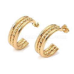 201 Stainless Steel Stud Earrings&nbsp;SA-CBA4A0D-11G