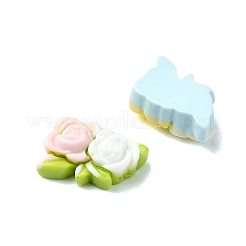 Macaron Color Opaque Resin Decoden Cabochons&nbsp;CRES-Q221-02I
