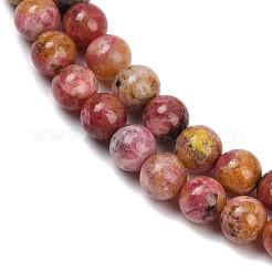 Natural Rhodonite Beads Strands&nbsp;G-G206-A02-6mm