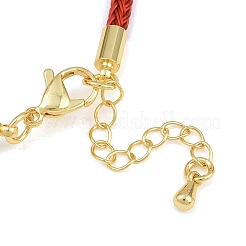 Braided Steel Wire Bracelet Making&nbsp;KK-CBA6056-03H-G