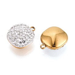 Ion Plating(IP) 201 Stainless Steel Charms&nbsp;STAS-N109-217A-G