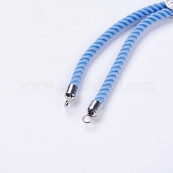 Nylon Twisted Cord Bracelet Making&nbsp;X-MAK-F018-03P-RS