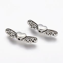 Tibetan Style Alloy Beads&nbsp;TIBEB-6533-AS-LF