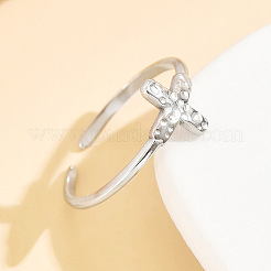 304 Stainless Steel Cuff Open Rings&nbsp;WG374EC-01