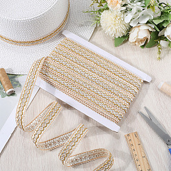 12M Braided Polyester Ribbons&nbsp;SRIB-WH20007-01C