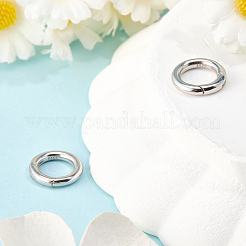 925 Sterling Silver Spring Gate Rings&nbsp;STER-CN0001-43P