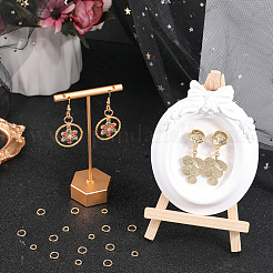 200Pcs 2 Styles Brass Open Jump Rings for Chainmaille Weaves&nbsp;KK-CN0002-52