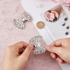 2Pcs Bowknot Shoe Decorations&nbsp;AJEW-FH0004-43