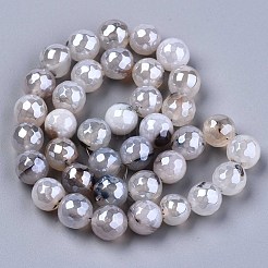 Natural Agate Beads Strands&nbsp;G-N326-76A